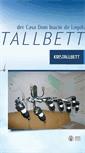 Mobile Screenshot of kristallbett-joaodedeus.at